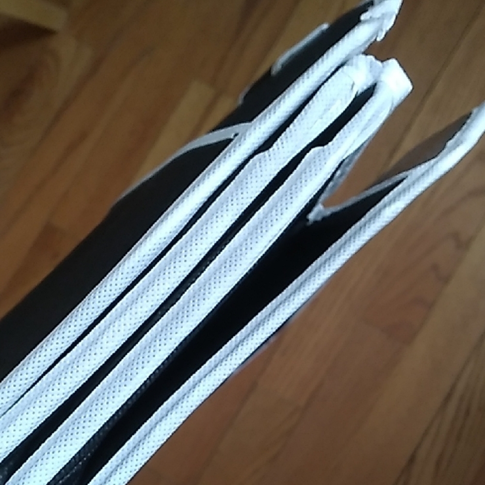 Black and White Tote Bag - Picture 11 of 13